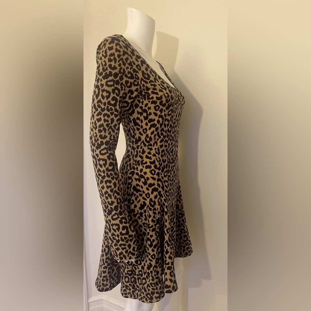 Betsey Johnson Collection Leopard Dress Size S
